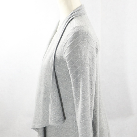 NEW Dana Buchman Gray Open Cardigan Size Small - Picture 4 of 8